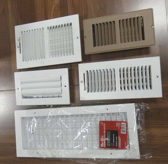 5 New Vent Registers