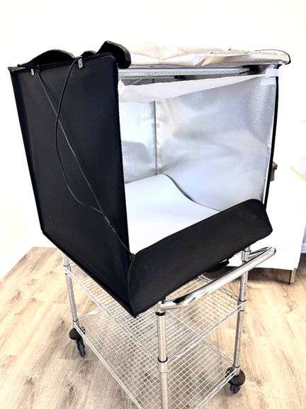 Large 24" x 24" Photo Cube - LED Adjustable Lights!