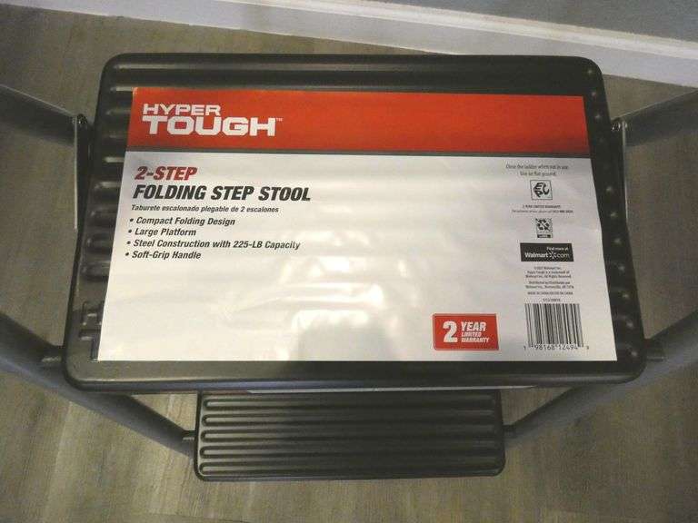 New Hyper Tough Folding Step Stool