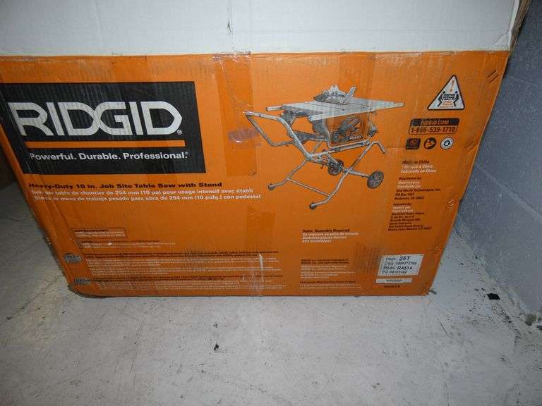 Ridgid R4514 Table Saw -New in Box