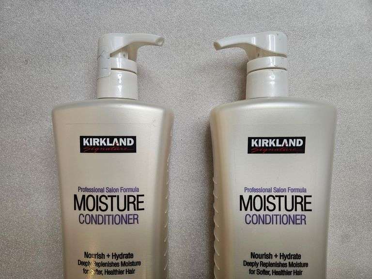2 Pack KIRKLAND 33.8floz Moisture Conditioner