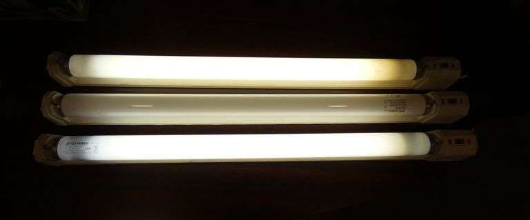 Three  24" Tube Lamps