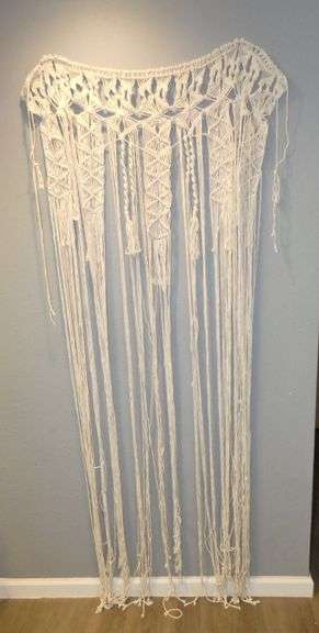 Macrame Door / Wall Hanging & Cushion