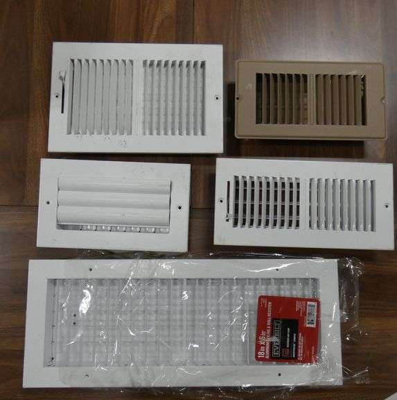 5 New Vent Registers