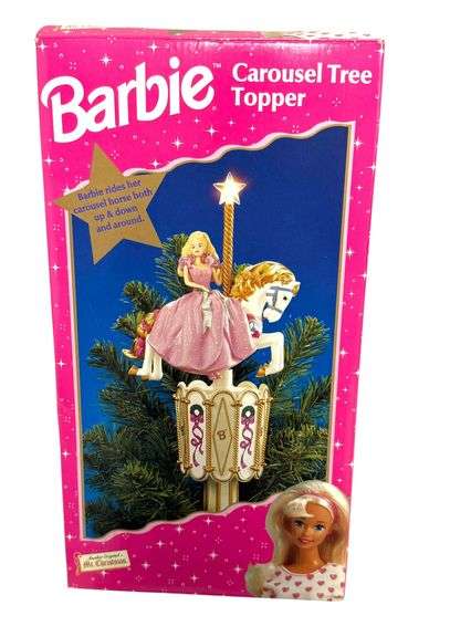 Barbie Carousel Tree Topper - 1997 Edition ( Mechanical )