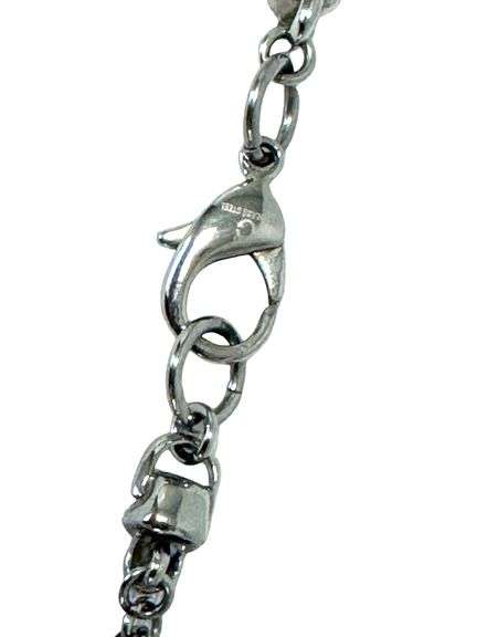 Men's "Biker" Styled Necklace & Pendant Set