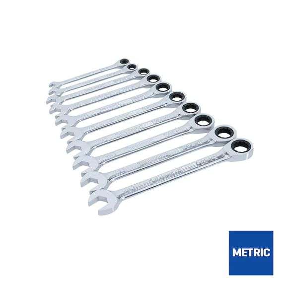 Kobalt 20 -Piece Set Standard (SAE) and Metric Ratchet Wrench, New