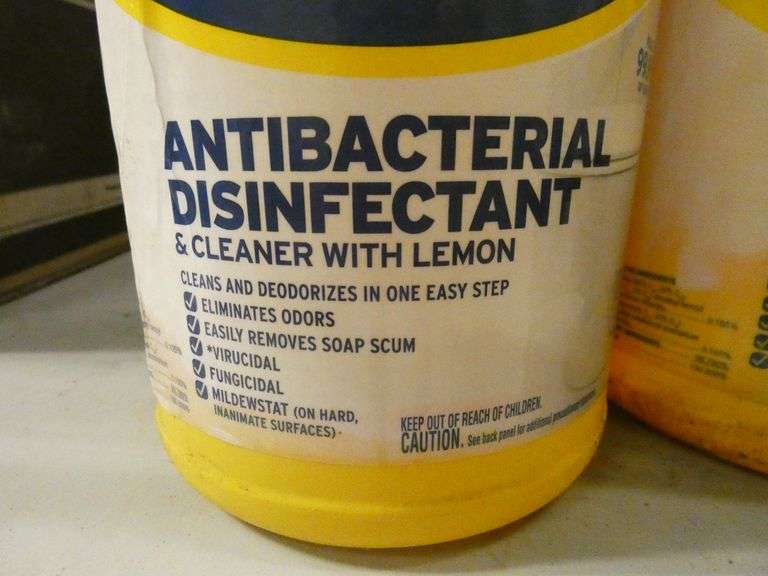 3 New Gallon Jugs of ZEP Antibacterial Cleaner