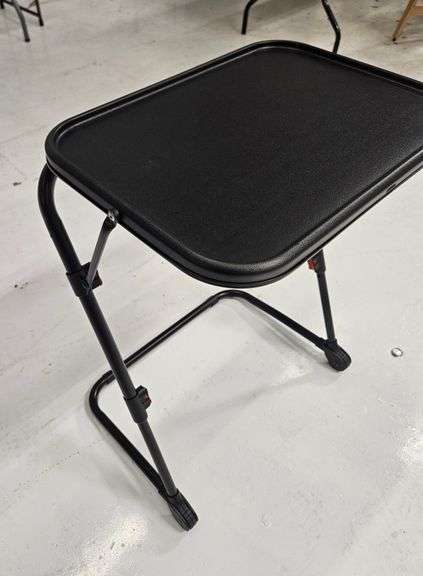 New Folding Adjustable Table with Cup Holder