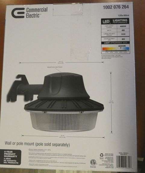 Dusk To Dawn LED Area Light