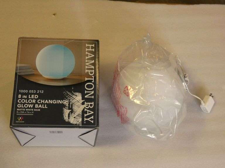 New 8" Dia. LED Color Changing Ball