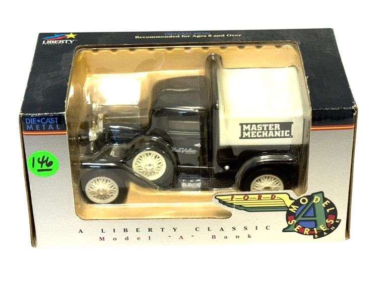 Liberty Classic Die Cast Bank,  Master Mechanic True Value Ford Model "A"