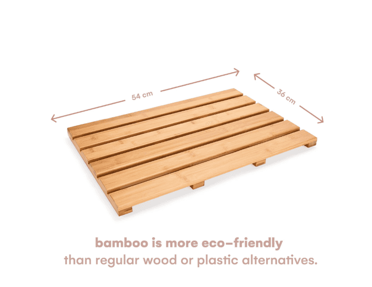 New Bamboo Bath Mat
