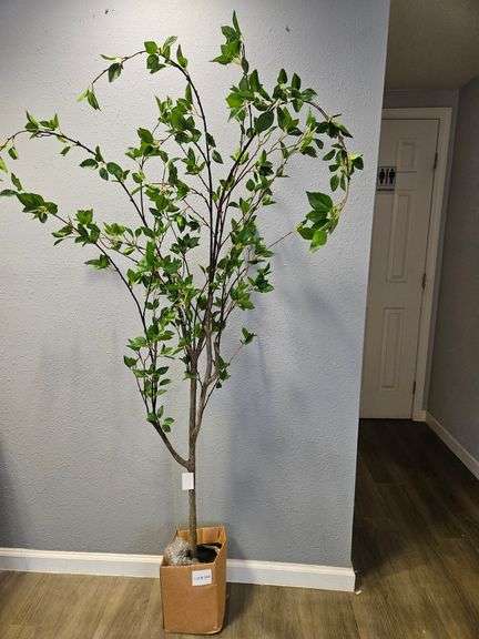 New 6.5ft Minimalist Artificial Citrus Tree
