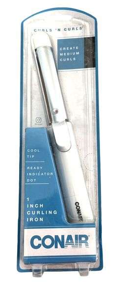 Conair Curls N' Curls 1 Inch Curling Iron, New