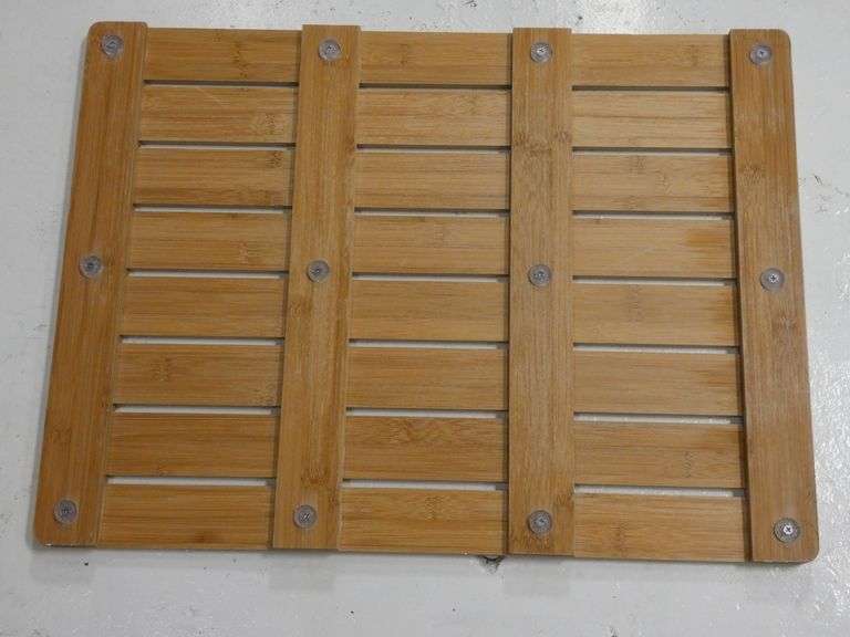 New Bamboo Bath Mat