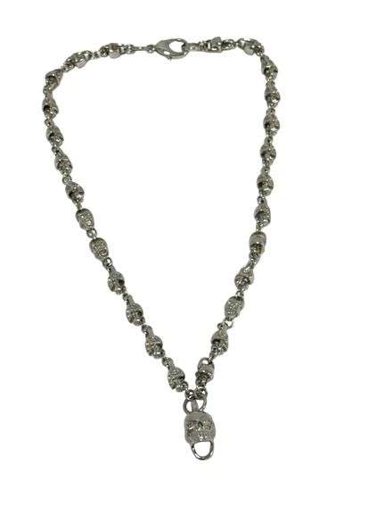 Men's "Biker" Styled Necklace & Pendant Set