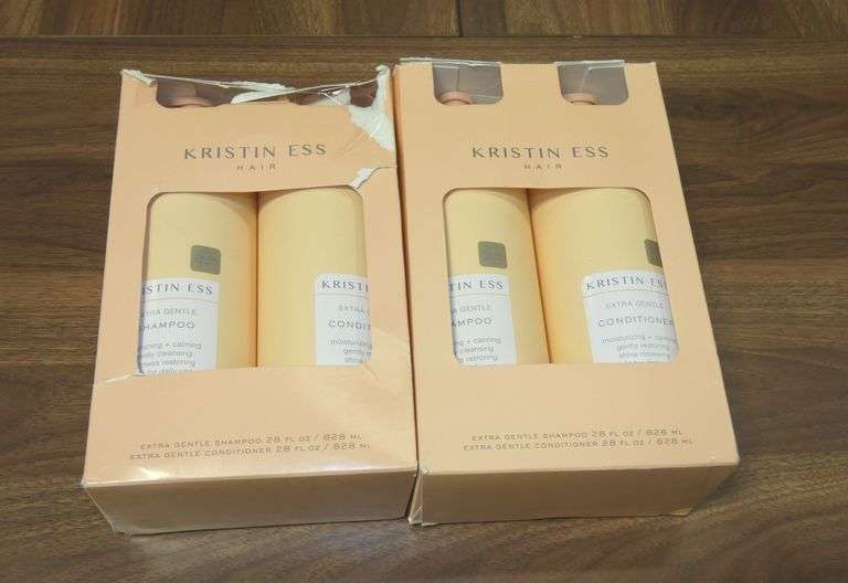 2 New Packs of KRISTEN ESS Shampoo & Conditioner