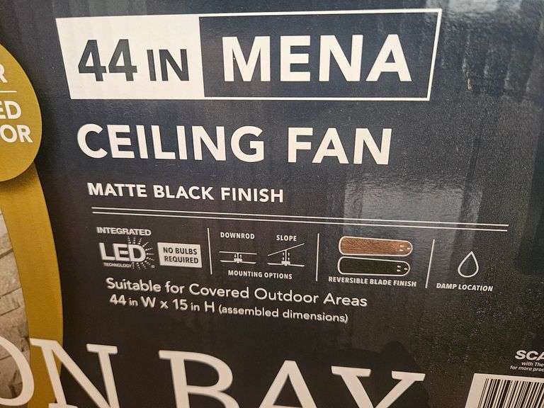 New Hampton Bay MENA 44" Ceiling Fan
