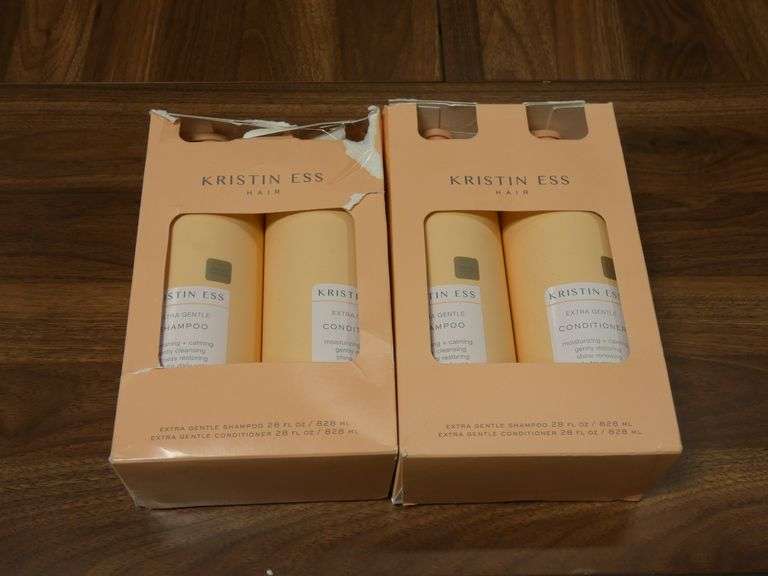 2 New Packs of KRISTEN ESS Shampoo & Conditioner