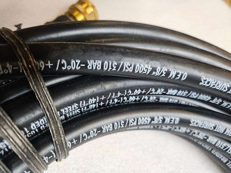New 50ft+ 4500 psi Heavy Duty Pressure Washer Hose