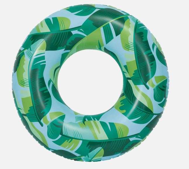 2 New Bluescape Tropical Tube 2' 7" Wide Pool Tube Floats