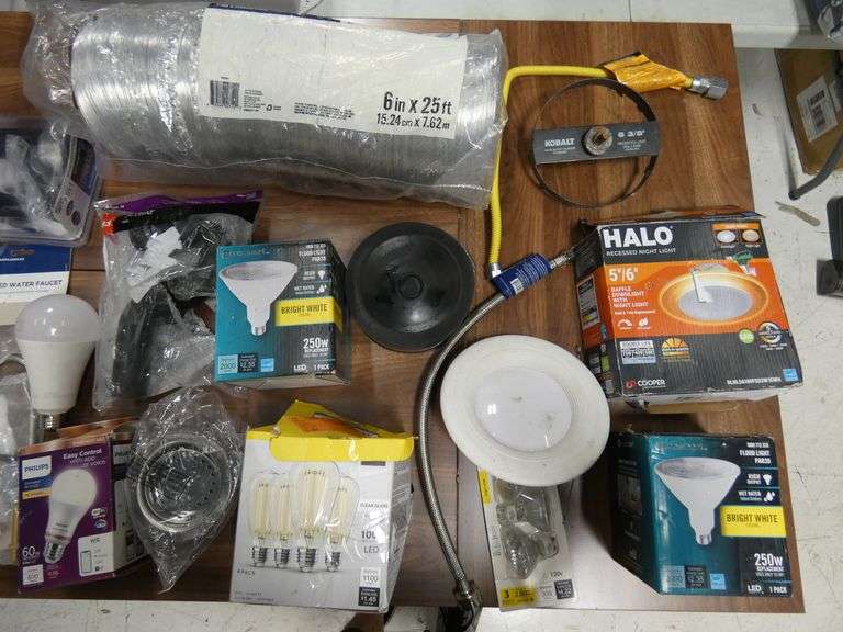 Misc Hardware & Lighting Lot