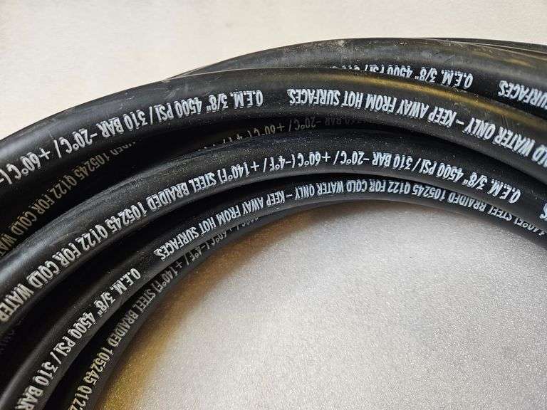 New 50ft+ 4500 psi Heavy Duty Pressure Washer Hose