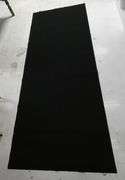 116" x 47 " Black Ruggable Runner Mat