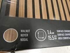 Artika WALNUT Sonolok Sound-Absorbing Slatted Panel Kit