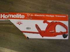 Homelite 17" Corded Electric Hedge Trimmer