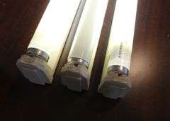 Three  24" Tube Lamps