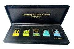 Limited Edition United Parcel Service (UPS) 100th Anniversary Pin Set