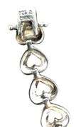 Sterling Silver Heart Bracelet