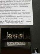 Hampton Bay 120W Digital Transformer 12 or 15 volts for Landscape Lighting