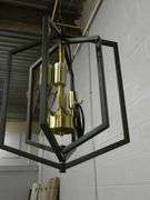 New 4 Light Hanging Lamp @16" high