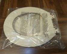 New N2428 Bone Color 16" Toilet Seat