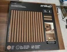Artika WALNUT Sonolok Sound-Absorbing Slatted Panel Kit