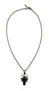 Men's "Biker" Styled Necklace & Pendant Set
