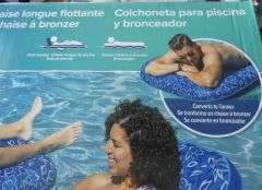 New 2 Pack AQUA Pool Lounge & Tanner