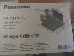 New PANASONIC FV-1115VQ1 Ventilation Fan