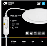 New 4 Pack Slim LED Color Changing Recessed Light Kit