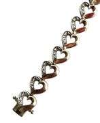 Sterling Silver Heart Bracelet