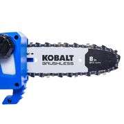 Kobalt 24-volt 8-in 2 Ah Pole Saw Battery Included , Charger Included