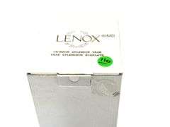 Lenox Crystal Vase, 9" Flower Vase Crimson Splendor