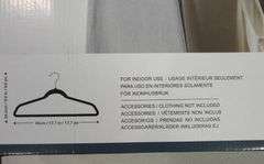 Two 50 Packs Non Slip Clothes Hangars