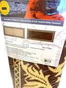 Ming's Mark Reversible Camping Mat, 8 x 20 Foot Brown and Tan, New