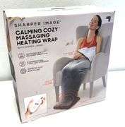 Sharper Image Calming Cozy Massaging Heating Wrap