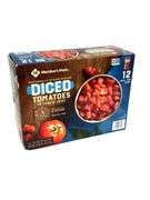 12 Pack Member's Mark Diced Tomatoes