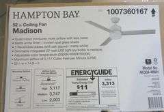 New Hampton Bay MADISON 52" Ceiling Fan